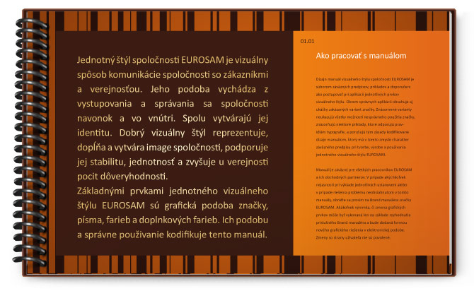 Eurosam dizajn manual uvodna strana