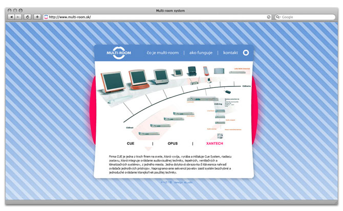 web design subpage multi-room system